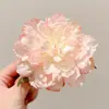 Pinza Floral para el Cabello de Playa para Mujer, Pinza Lateral de Gama Alta con Sentido de Atmósfera, Pinza de Flor de Phalaenopsis, Pinza Versátil para el Flequillo con un Toque de Lujo