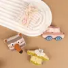 Accesorios Almohadas Cuadradas Pequeñas Ropa Coche Adornos Colgantes Creativos Decoraciones Dulces y Lindas Accesorios Cuadrados de Encaje Colgantes