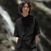 Camisa de Lino con Botones Estilo Tang Chino Primavera y Otoño Nuevo Algodón y Lino Chino Chaqueta Túnica China Vintage Top para Hombre