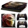Ps41100/1200 Pegatina Consola de Juegos Estilo Capitán América Iron Man Resistente al Desgaste y a los Arañazos Co-Marca