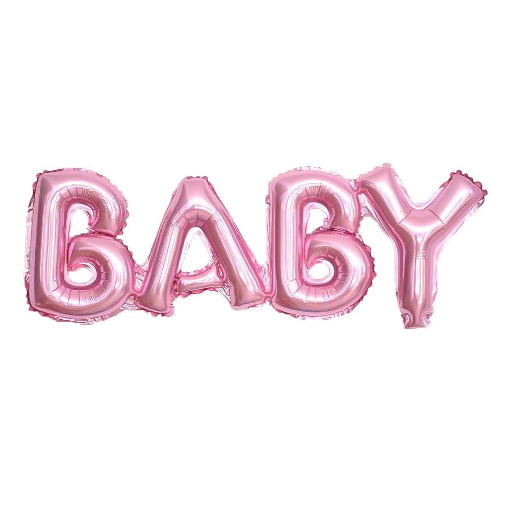 粉色连体BABY白底