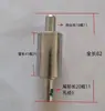 Tornillo de posicionamiento de mango pequeño de resorte, perilla giratoria, émbolo, pasador de posicionamiento, pasador telescópico de reinicio, pasador de bloqueo, perno de eje, pasador de bloqueo de tarjeta
