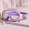 Nuevas Gafas de Natación Anchas para Niños con Lentes Antivaho de Alta Definición, Ajuste Suave, Sin Presión en los Ojos, Adecuadas para Niños y Niñas