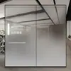 Película Electrostática para Vidrio de Color Degradado Mate UV de Gama Alta Anti-Mirada Partición de Oficina Bloqueadora de Luz Pegatina Antiestática