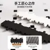 Perchero con Forma de Tecla de Piano, Madera Maciza, para Dormitorio, Recibidor, Detrás de la Puerta, Estante de Pared Ahorrador de Espacio para Ropa