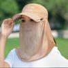 Verano nuevo gorra parasol anti-ultravioleta gorra de béisbol de lengua de pato mujeres y hombres exterior gorra solar integrada ciclismo gorra anti-protector solar