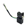 Interruptor de Bateria de Lítio Sem Escovas 8 Pinos 6 Fios Interruptor Interruptor de Bateria de Lítio Interruptor de Furadeira Elétrica de Lítio Linha Curta Interruptor de 6 Fios 07379