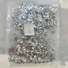 Atacado do Fabricante Joias de Diamante para Nail Art K9 Diamantes Grandes Acessórios para Unhas Joias DIY Misturadas Prata Branco Fundo Plano Joias Adesivos de Diamante