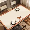 Mantel de Mesa Estilo Nuevo 2026, Anti-Manchas, Sencillo, Impermeable, Resistente al Aceite, Mantel Sin Lavado, Protector de Mesa de Centro Anti-Quemaduras