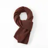 Bufanda de Punto 100% Lana Pura para Hombres y Mujeres Parejas Versátil Cálida Protección para Cuello y Hombros Calentador de Cuello Chal Estilo Otoño e Invierno