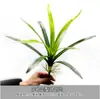 Simulación Bosque Caucho Suave Tacto Mano Hoja Falsa Paisaje Colgante Pared Fondo Pared Oficina Guardería Rincón Plantas Decoración