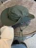 Bi preparación para acampar ~ Sombrero de vaquero occidental para mujer, sombrero de verano para acampar al aire libre, montañismo, ala grande, protección solar, sombrero de pescador para mujer