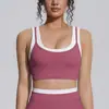 Nuevo conjunto de seis piezas de nylon de colorblock transfronterizo, doble cara, sin costuras, ajustado, para yoga, deportes, correr y fitness