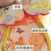 Linterna Jacquard de Mano de Imitación de Brocado de la Dinastía Song, Linterna de Caqui Brillante, Linterna de Estilo Antiguo, Materiales DIY para Niños para Hacer, Venta al por Mayor