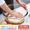 Nuevo Bol Grande de Vidrio con Tapa Cubierta y Bol para Mezclar Hogareño Transparente de Vidrio Bol de Vidrio Resistente al Calor con Tapa Engrosado