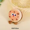Novo Pingente de Comida de Tecido para Brincar Bonito Macio Bolo Sanduíche Simulação Chaveiro Acessórios de Bolsa Presente para Namorada