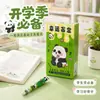 Papelería de Panda de Dibujos Animados Caja Sorpresa Ciega Regalo de Recompensa para Estudiantes Set de Papelería Práctico Recuerdo de Temporada de Regreso a Clases