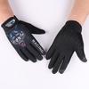 Guantes de Ciclismo para Hombres y Mujeres, Dedos Completos para Deportes al Aire Libre, Delgados e Impresos, Protección Solar, Ciclismo, Dedos Largos, Antideslizantes, Compatibles con Pantalla Táctil