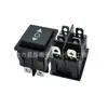Interruptor en Forma de Barco Certificado Norma Europea TUV Doble Tarjeta Grande Kcd4 Doble Flecha 6 Pines 3 Velocidades Doble Polo Doble Tiro Interruptor de Doble Control