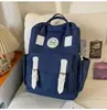 Mochila Estilo Coreano Ins, Mochila Escolar Estilo Universitario, Mochila Versátil de Viaje Linda y Ligera, Mochila Escolar de Gran Capacidad para Viaje