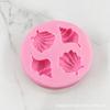 Concha Vieira Caracol Molde de Chocolate DIY Tema Océano Pastel Fondant Silicona Molde Pegamento Molde para Pudín