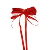 Natal Ano Novo flanela gravata borboleta diagonal Acessórios de cabeça infantil acessórios para roupas bolsas diy decoração