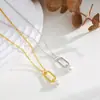 Nuevo Estilo Japonés y Coreano Minimalista Collar de Perlas de Plata de Ley S925 para Mujer, Diseño Único, Colgante que No se Desvanece, Cadena Elegante para Clavícula