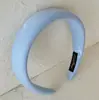 Diadema Bordada Estilo Coreano Azul Crema Fresca con Lazo Corona Alta Nueva Simple Diadema de Lunares Pinza para el Cabello