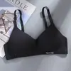 Novedades de Primavera y Verano: Sujetador de Costilla Estilo Parque de Diversiones para Niñas, Sin Aros, Cómodo, Sin Costuras, Push-Up, Ropa Interior con Copa Fina de Algodón