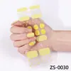 Zhengxiang Película de Esmalte de Uñas Nueva Transfronteriza Pegatinas para Manicura 20 Dedos Europeo y Americano Polvo de Cebolla Amazon Más Vendido Pegatinas Adhesivas para Uñas