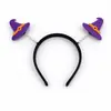 Faixa de Cabeça de Abóbora de Halloween para Mulheres, Adereço de Cabelo Engraçado para Festa, Adereços de Atmosfera para Fantasia de Cosplay, Decorações de Presilha de Cabelo