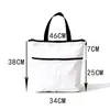 Bolsa de Compras Portátil com Estampa Completa, Bolsa Armazenamento Dobrável Personalizada de Grande Capacidade Ultra-Leve Redutora de Peso, Bolsa de Ombro Ecológica de Poliéster