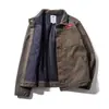 Chaqueta de Mezclilla de Marca de Moda para Otoño e Invierno Ropa de Trabajo para Hombre 2025 Nueva Retro Americana Casual Holgada con Forro de Felpa Top