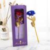 Caixa de Presente Janela Flip Folha de Ouro Rosa Dia das Mães Dia dos Namorados Presente Criativo Flor Artificial Comércio Exterior Atacado Pequeno Presente