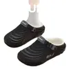 Novas Pantufas de Algodão Outono e Inverno 2025 Impermeáveis e Antiderrapantes Para Uso Externo Podem Ser Usadas Para Dirigir Pantufas de Algodão Baotou Masculinas Quentes para Casa