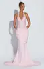 Vestido de Fiesta de Noche Halter Brillante Empalmado Estilo Europeo y Americano Transfronterizo Amazon Sexy Largo para Mujer