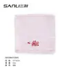 Toalla Sanli Toalla Cuadrada Ruby Algodón Puro Absorbente Bordada Toalla Pequeña Toalla Facial 100% Algodón Regalo Toalla para Niños