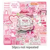 50 Pegatinas Rosas de Lectura Venta Caliente Transfronteriza Románticas Literarias Femeninas Impermeables Decorativas DIY Pegatinas para Computadora