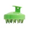Fornecimento Transfronteiriço de Escova de Shampoo de Silicone Macio, Escova de Shampoo Massageadora, Escova de Limpeza do Couro Cabeludo, Pente de Banho Doméstico, Ferramenta de Cabeleireiro