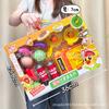 Juguetes de Casa de Juego para Niños Educativos Cocina Artificial Juguetes de Cocina Set de Vajilla para Niñas Caja de Regalo Grande Regalo Institucional