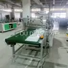 Fornecimento de Máquina para Fabricar Bolsos Planos de Aba Pe de 4 Linhas para Calças, Equipamento para Produção de Sacos de Pe Transparente e Ecológico, Máquina para Fabricar Sacos com Filme Interno à Prova de Poeira