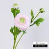 Novas flores artificiais com toque hidratado, flores de lótus simuladas para decoração de sala de estar, hall de entrada, cerimônia de casamento e decoração de corredor