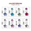 Nuevos y Modernos Rhinestones de Mono Estrella de Colores Brillantes Estrella de Cinco Puntas de Fondo Plano Decoraciones de Arte de Uñas de Vidrio K9 Venta al Por Mayor
