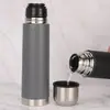 Taza Termo Bala de Acero Inoxidable 304 de Gran Capacidad Personalizada Doble Pared al Vacío Botella de Agua Deportiva Taza de Agua para Viajes al Aire Libre