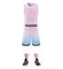 Playera de baloncesto de entrenamiento de competición al por mayor rápida para hombre estampada chaleco para niños uniforme de baloncesto traje de uniforme de baloncesto uniforme de equipo estudiante