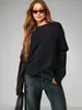 Bestseller transfronterizo europeo y americano estilo oscuro camiseta de manga larga de encaje empalmado de dos piezas falsas para mujer, top casual versátil dulce y picante de verano
