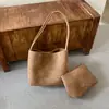 Bolsa de Ombro Estilosa Xiaomi Home 2026 Nova Tendência Estilo Balde Moda Simples Textura Trançada Bolsa de Axila Bolsa de Ombro Retro Nicho