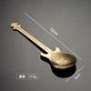 En Acero Inoxidable 304 Forma Creativa Cuchara de Café Cuchara de Guitarra Cuchara para Mezclar Cuchara para Condimentos Regalo Transfronterizo Comida