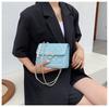 Bolso Bandolera de Cadena de Perlas Nicho para Mujer 2025 Verano Nuevo Mini Moderno Casual Moda Un Solo Hombro Bolso Cuadrado Pequeño