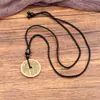 Colgante de moneda Shanggui, moneda antigua taoísta, Bagua de cinabrio, collar con hebilla de seguridad unisex, accesorio personal de moneda de latón